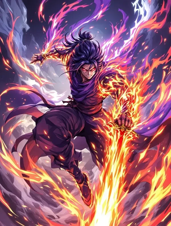 火焰剑士传 动漫封面